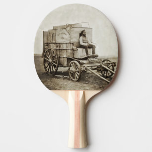 Photography Wagon of Roger Fenton Photo Realism Ping Pong Paddle