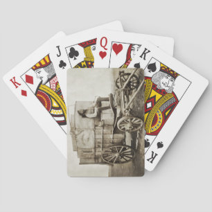 Photography Wagon of Roger Fenton Photo Realism Playing Cards