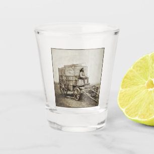 Photography Wagon of Roger Fenton Photo Realism Shot Glass