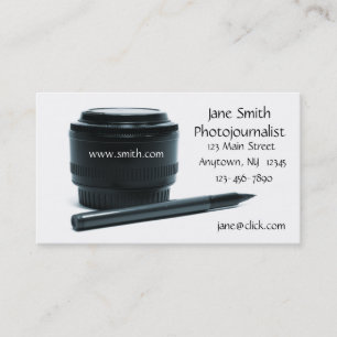 Photojournalist Business Card