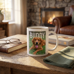 PhotoPop Custom Pet Photo Coffee Mug