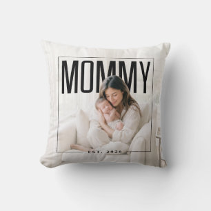 PhotoPop Mummy Est Custom Photo Cushion