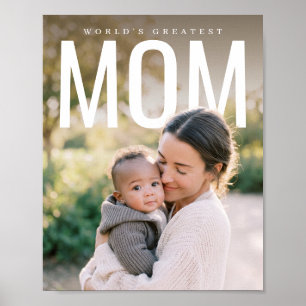 PhotoPop Worlds Greatest Mum Custom Photo Poster