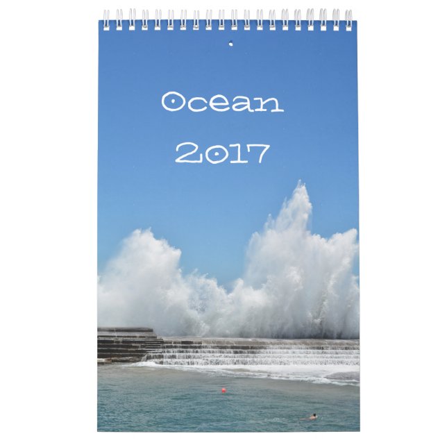 Photos of the ocean calendar (Cover)