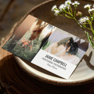 Photos Personal Pronoun Professional Photographer Business Card