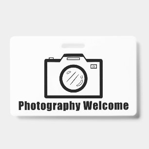 Photos Welcome! ID Badge