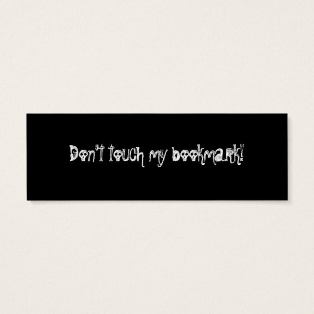 Photoshoot Bookmark (Back)