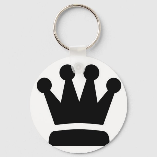 photoshop-king-crown logo-icon1 key ring (Front)