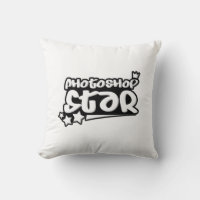 Photoshop Star 2 Sided Pillow