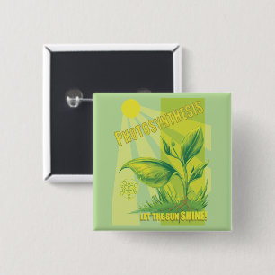Photosynthesis 15 Cm Square Badge
