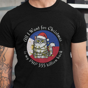 PHP 355 Billion Christmas Philippines Corruption T-Shirt
