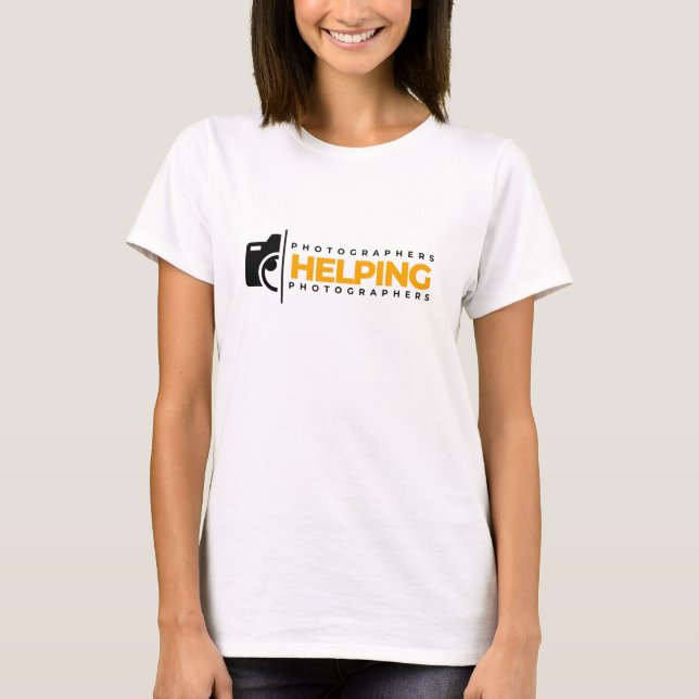 'PHP' Logo | Womens White T-Shirt (Front)