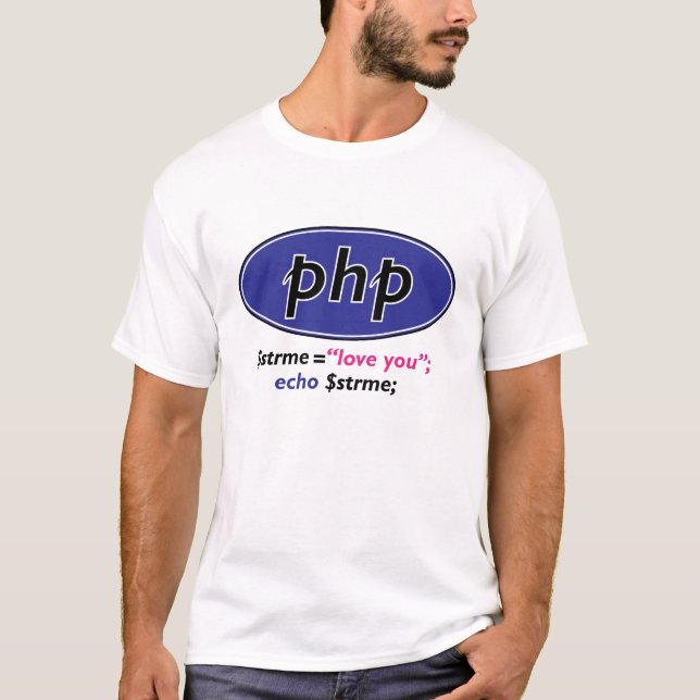 php t-shirt (Front)
