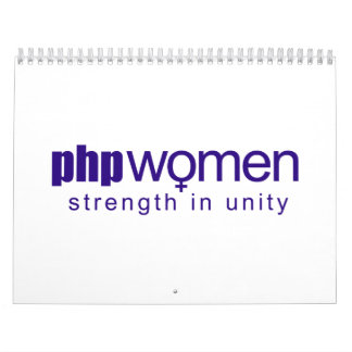 PHP Women 2010 (normal) Calendar