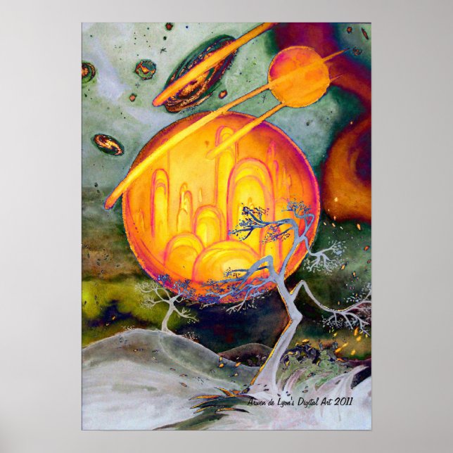 Phsychedelic City Poster (Front)