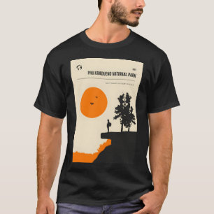 Phu Kradueng National Park Vintage Minimal Travel T-Shirt