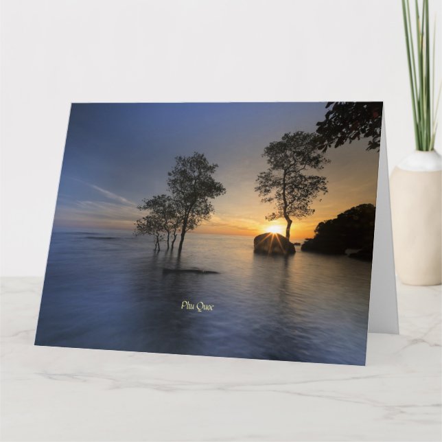 Phu Quoc Island, Vietnam card (Front)