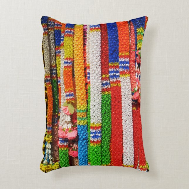 Phuang Maalai - Thai Floral Garland Decorative Cushion (Front(Vertical))
