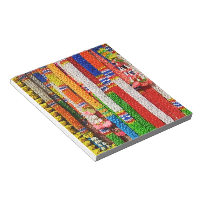 Phuang Maalai - Thai Floral Garland Notepad (Angled)
