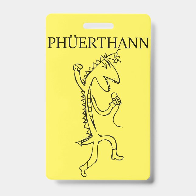 Phuerthann badge ID badge (Front)