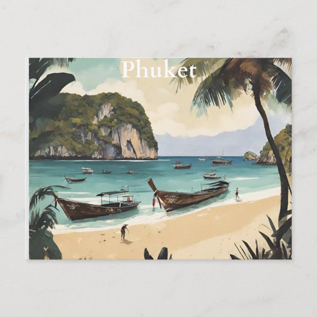 Phuket (4) postcard (Front)