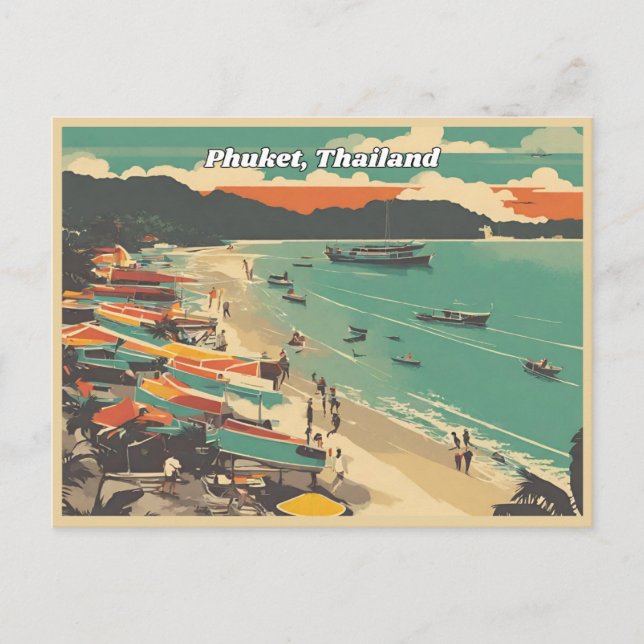 Phuket, Thailand Postcard (Front)