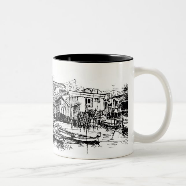 Phuket Two-Tone Coffee Mug (Right)