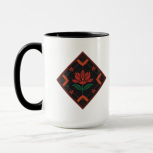 Phulkari Flower Mug
