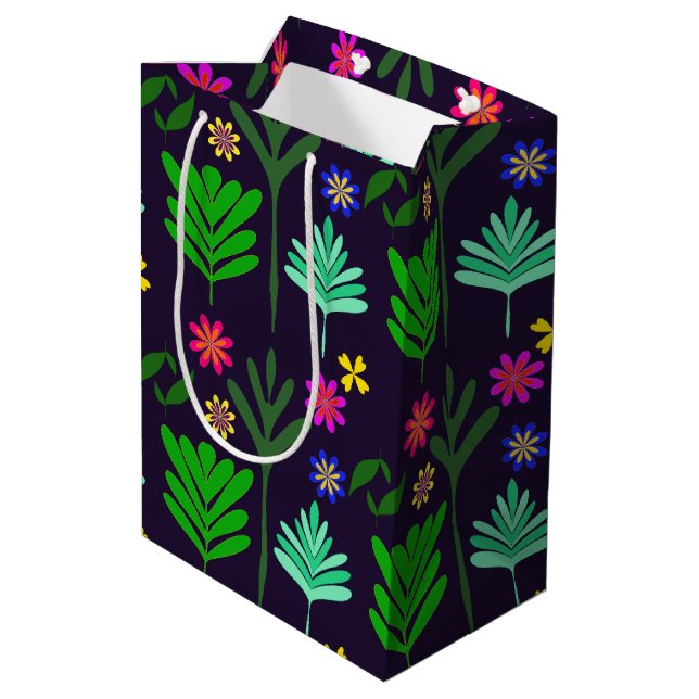Phunktanicals by Mimma  Medium Gift Bag (Back Angled)