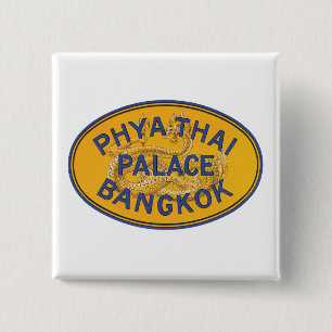 Phya Thai Palace Bangkok 15 Cm Square Badge
