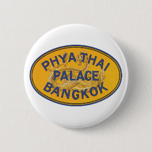 Phya Thai Palace Bangkok 6 Cm Round Badge