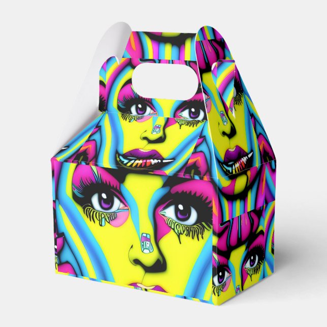 PHYCODELIC STYLE FAVOUR BOX (Front Side)