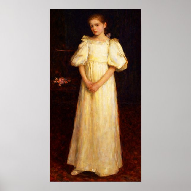 Phyllis Waterlow by John William Waterhouse Poster (Front)