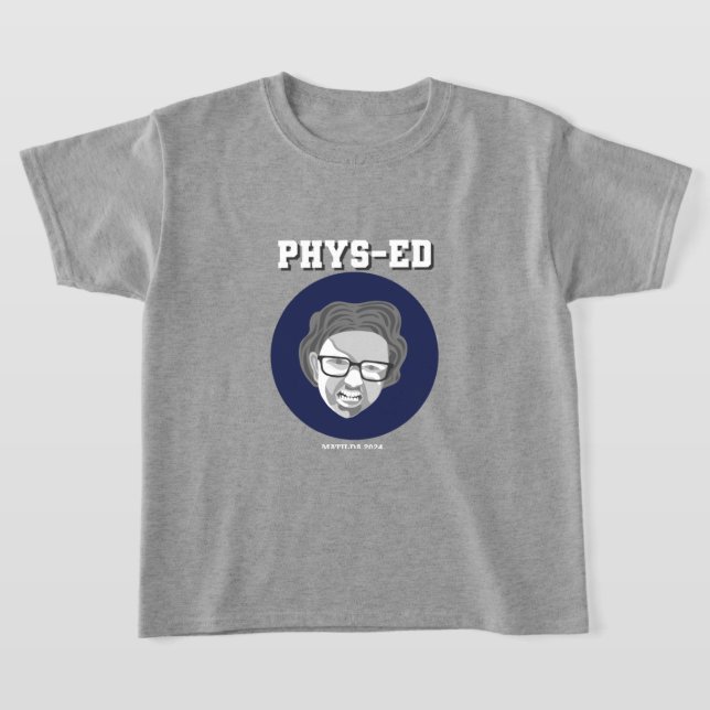 PHYS ED Shirt 2024 - Kids Sizing (Laydown)