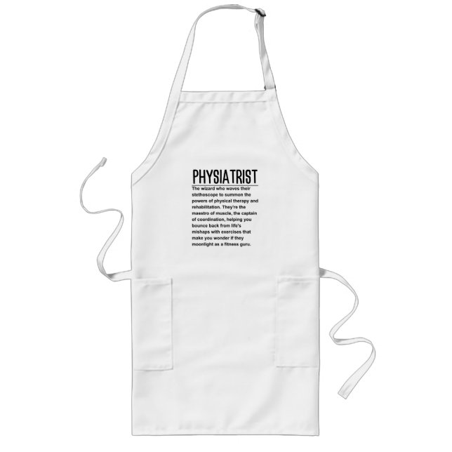 Physiatrist Long Apron (Front)