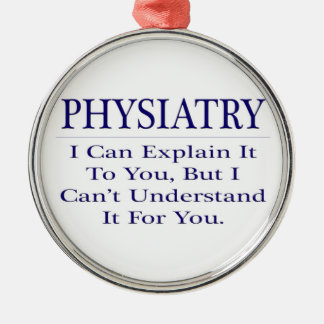 Physiatry .. Explain Not Understand Metal Tree Decoration
