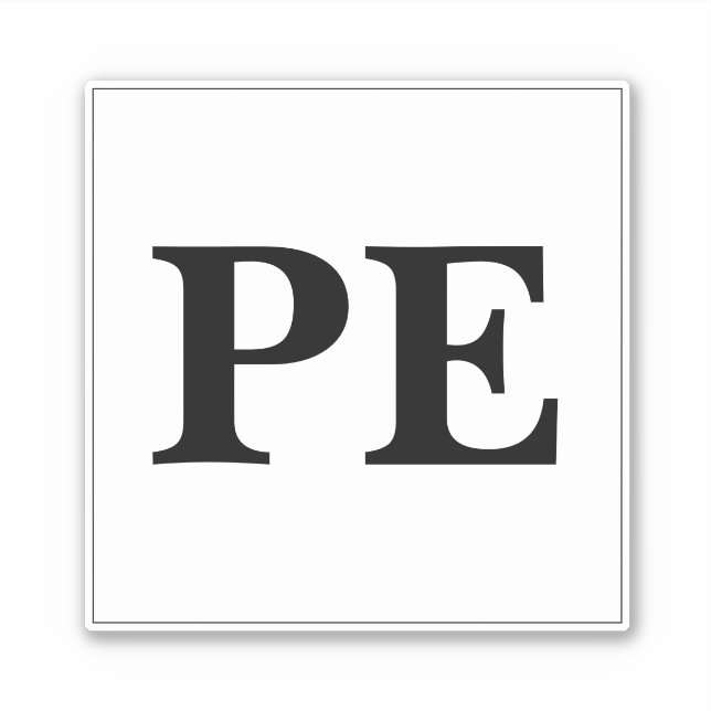 Physical Earth Electrical Label (Front)