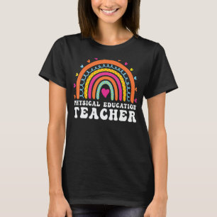 Physical Education PE Teacher Phys Ed Leopard Boho T-Shirt