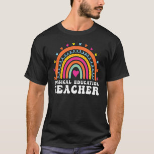 Physical Education PE Teacher Phys Ed Leopard Boho T-Shirt