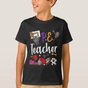 Physical Education Teacher Proud Pe Teacher Srts C T-Shirt