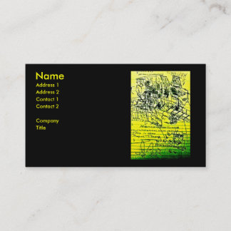 PHYSICAL TENDON BUSINESS CARD