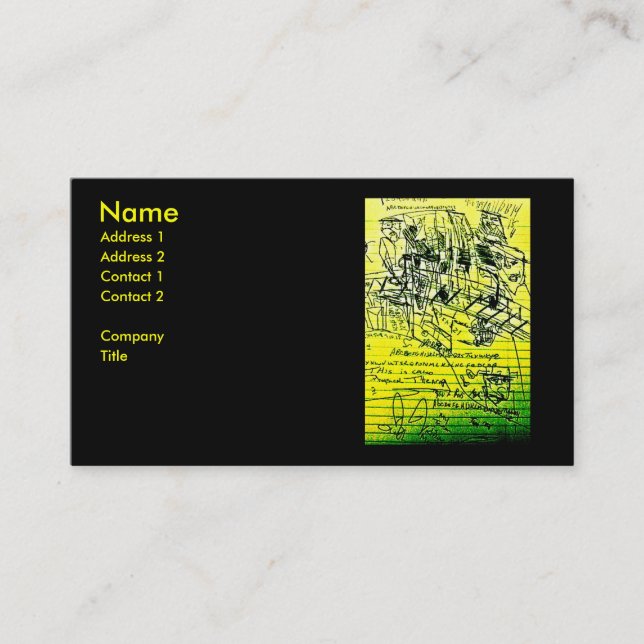 PHYSICAL TENDON BUSINESS CARD (Front)