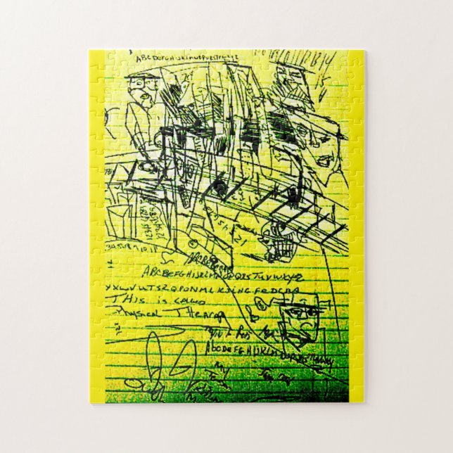 PHYSICAL TENDON JIGSAW PUZZLE (Vertical)