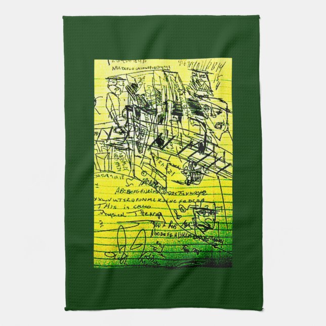 PHYSICAL TENDON TEA TOWEL (Vertical)
