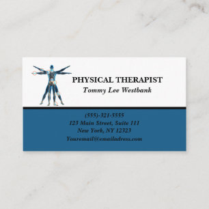 Physical Therapist  Business Card