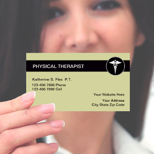 Physical Therapist Business Cards