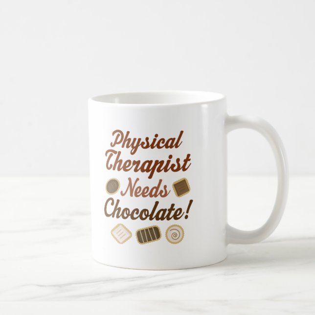 Physical Therapist (Funny) Gift Coffee Mug (Right)