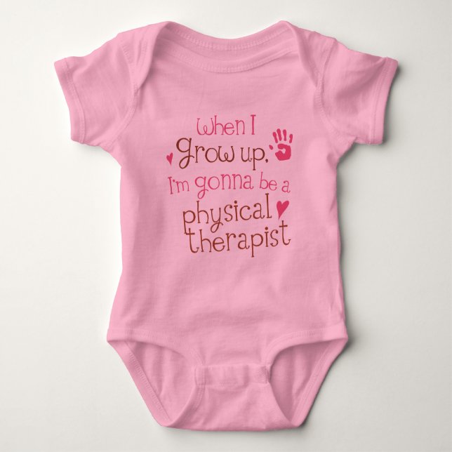 Physical Therapist (Future) Infant Baby T-Shirt Baby Bodysuit (Front)