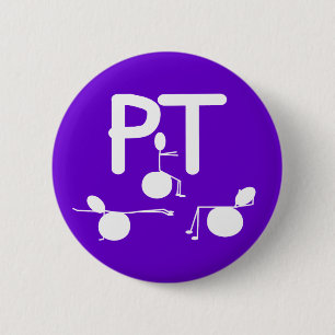 Physical Therapist Gifts Unique Graphics 6 Cm Round Badge