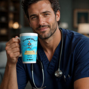 Physical Therapist  "It's a Joint Effort"  Latte Mug